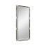 Campaign Style Charcoal Floor Standing Mirror