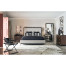Campaign Style Dark Santos Rosewood Flip-Top Desk