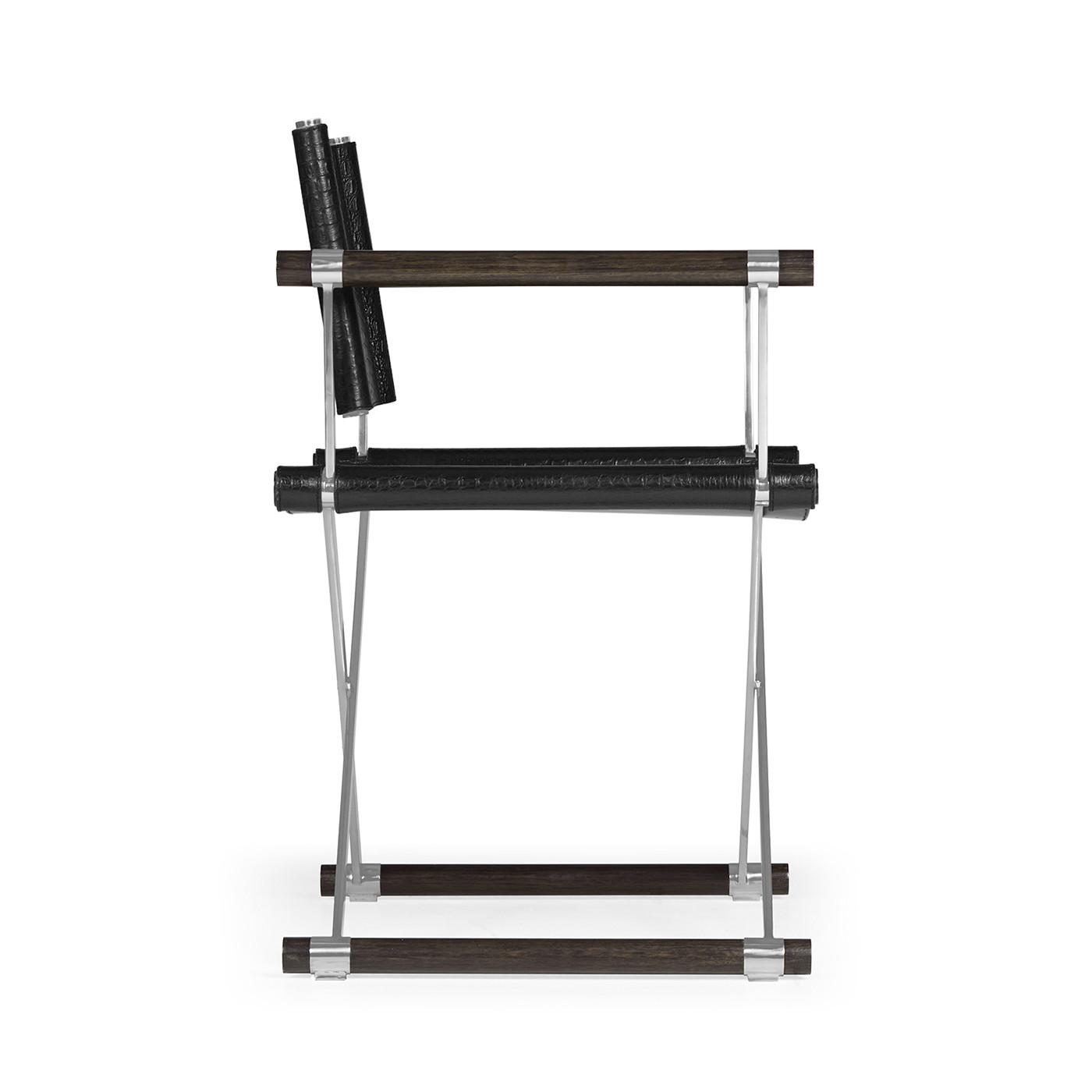 Campaign Style Charcoal Directors Chair