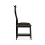Fusion Black Gloss Dining Side Chair