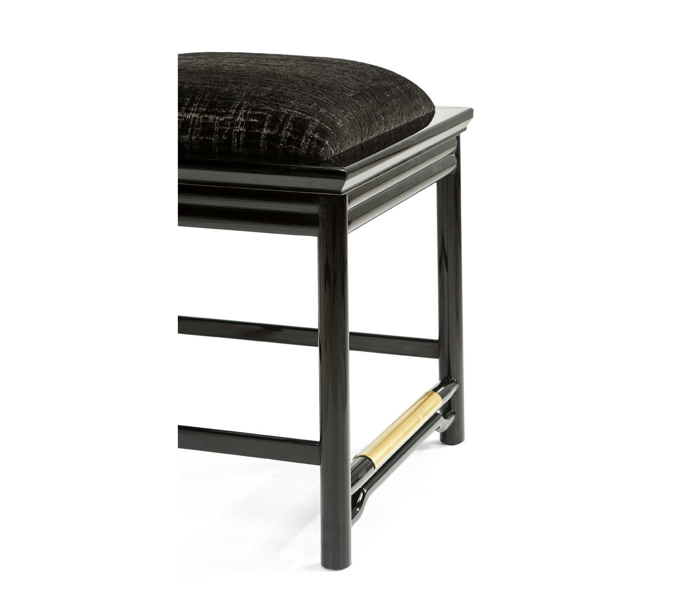 Fusion Black Gloss Dining Side Chair