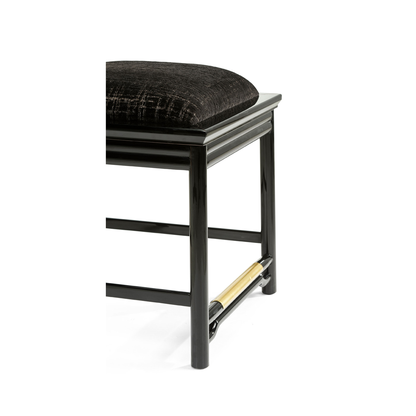 Fusion Black Gloss Dining Side Chair