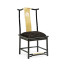 Fusion Black Gloss Dining Side Chair