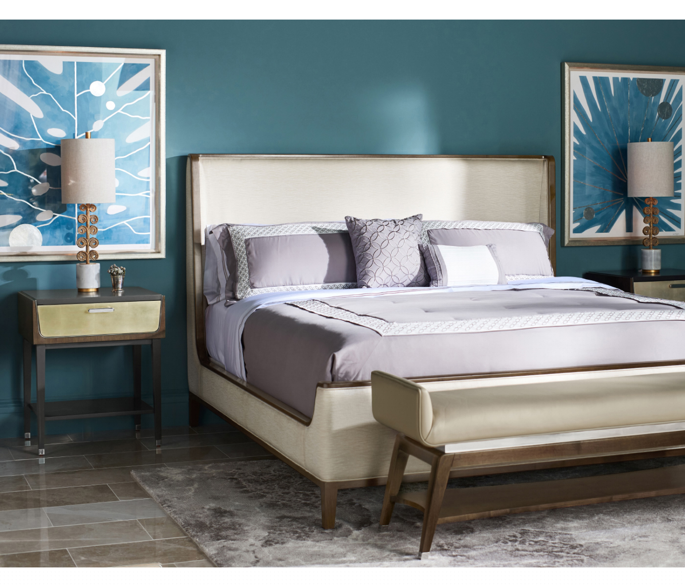 Gatsby Contemporary US King Bed
