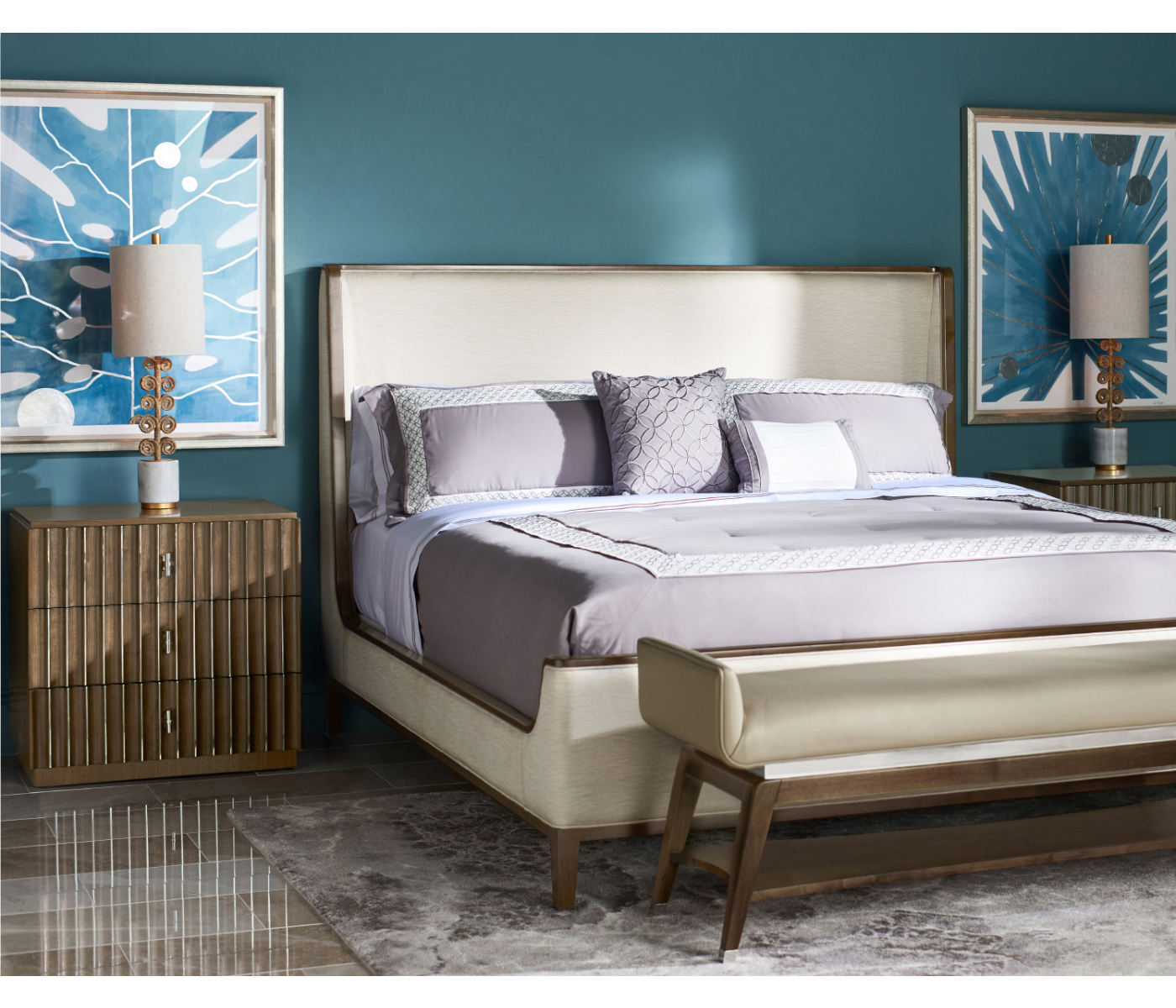 Gatsby Contemporary US King Bed