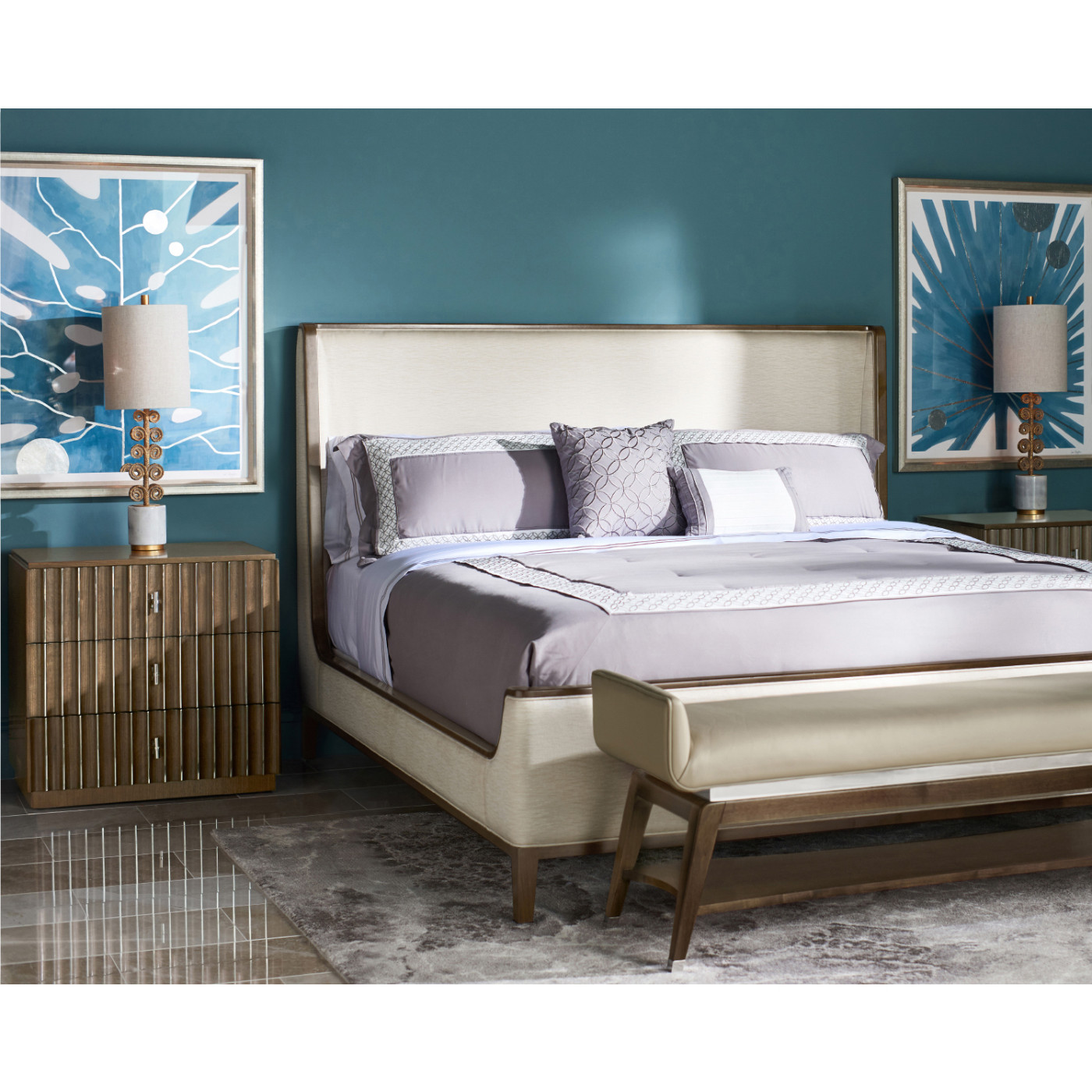 Gatsby Contemporary US Queen Bed