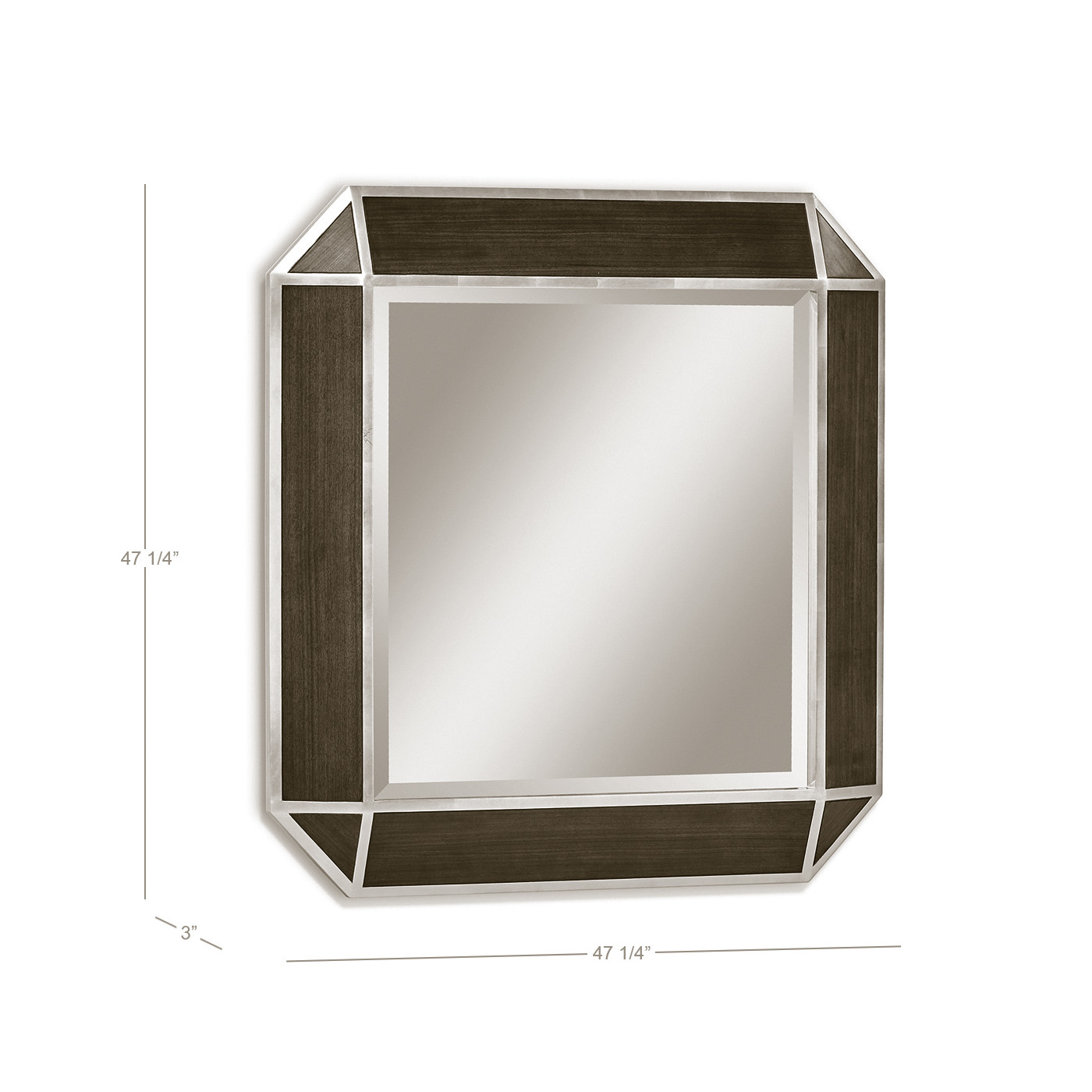Gatsby Square Bevelled Mirror 48