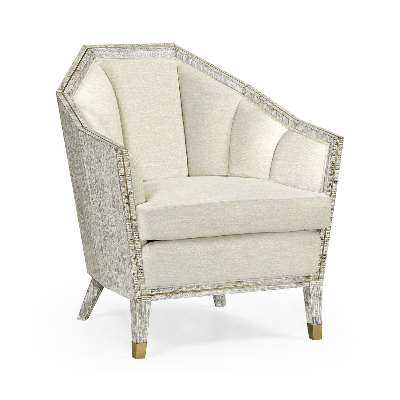 Geometric Light Oak Chair