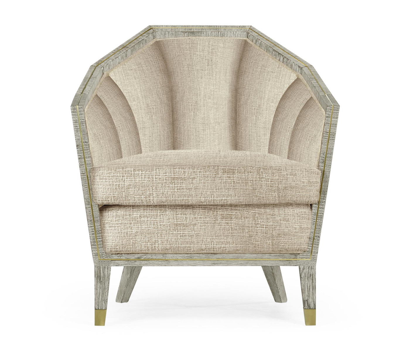 Geometric Light Oak Chair