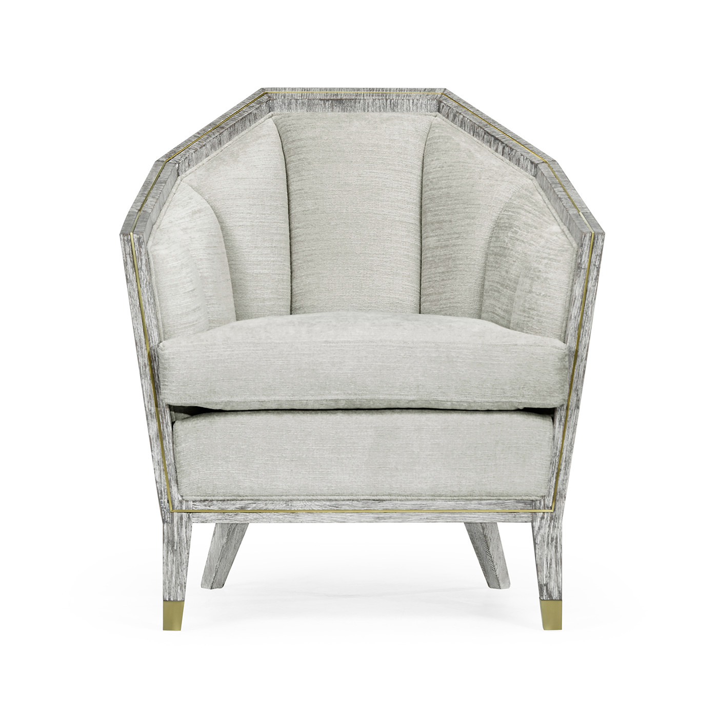 Geometric Light Oak Chair