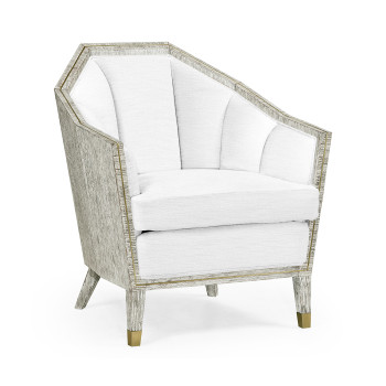 Geometric Light Oak Chair