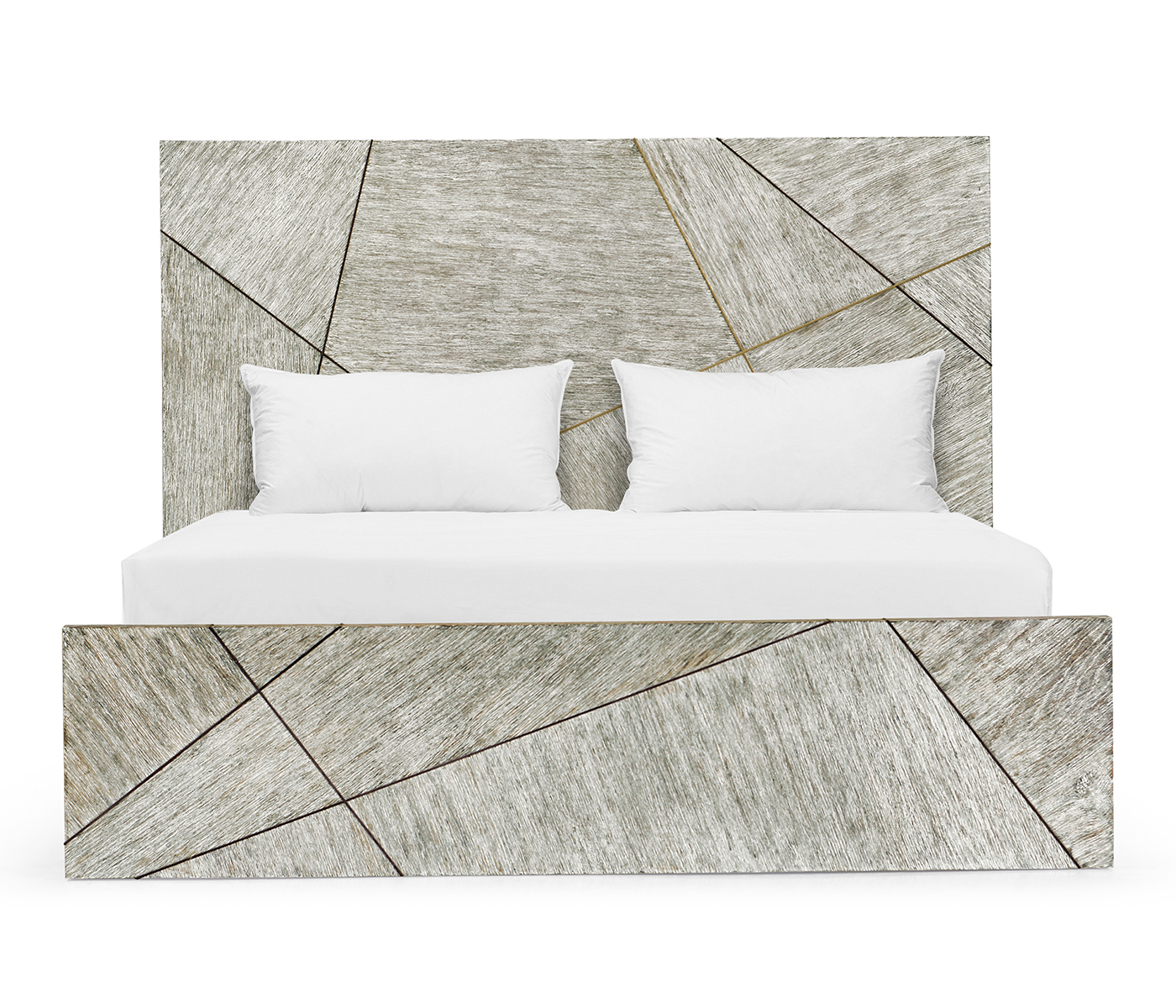 Geometric UK Queen Bed