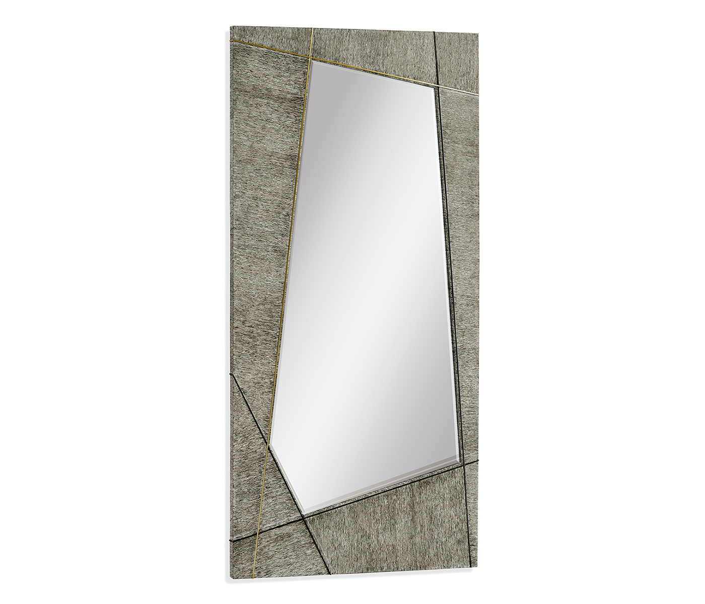 Geometric Floor Mirror