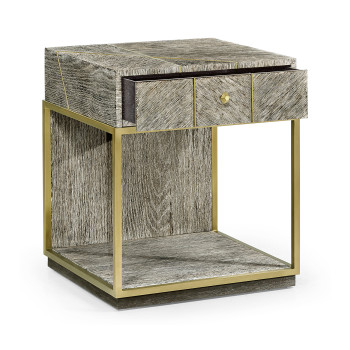 Geometric Bedside Table