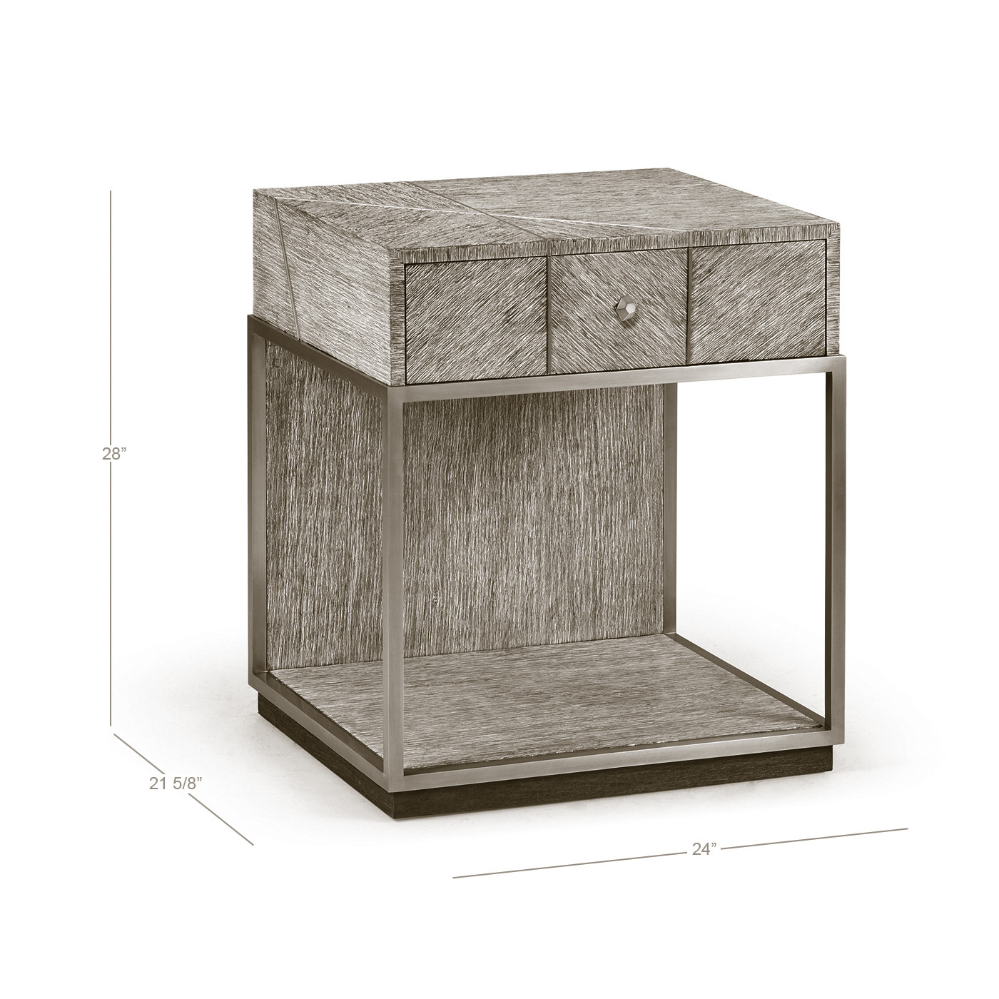 Geometric Bedside Table