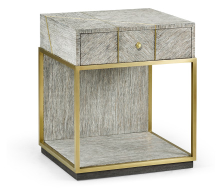 Geometric Bedside Table