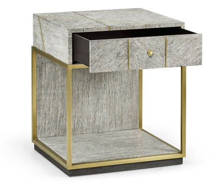 Geometric Bedside Table