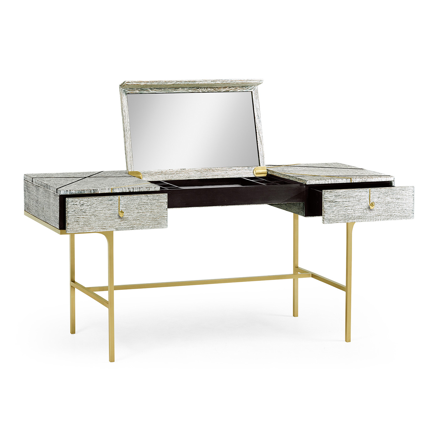 Geometric Light French Oak Vanity