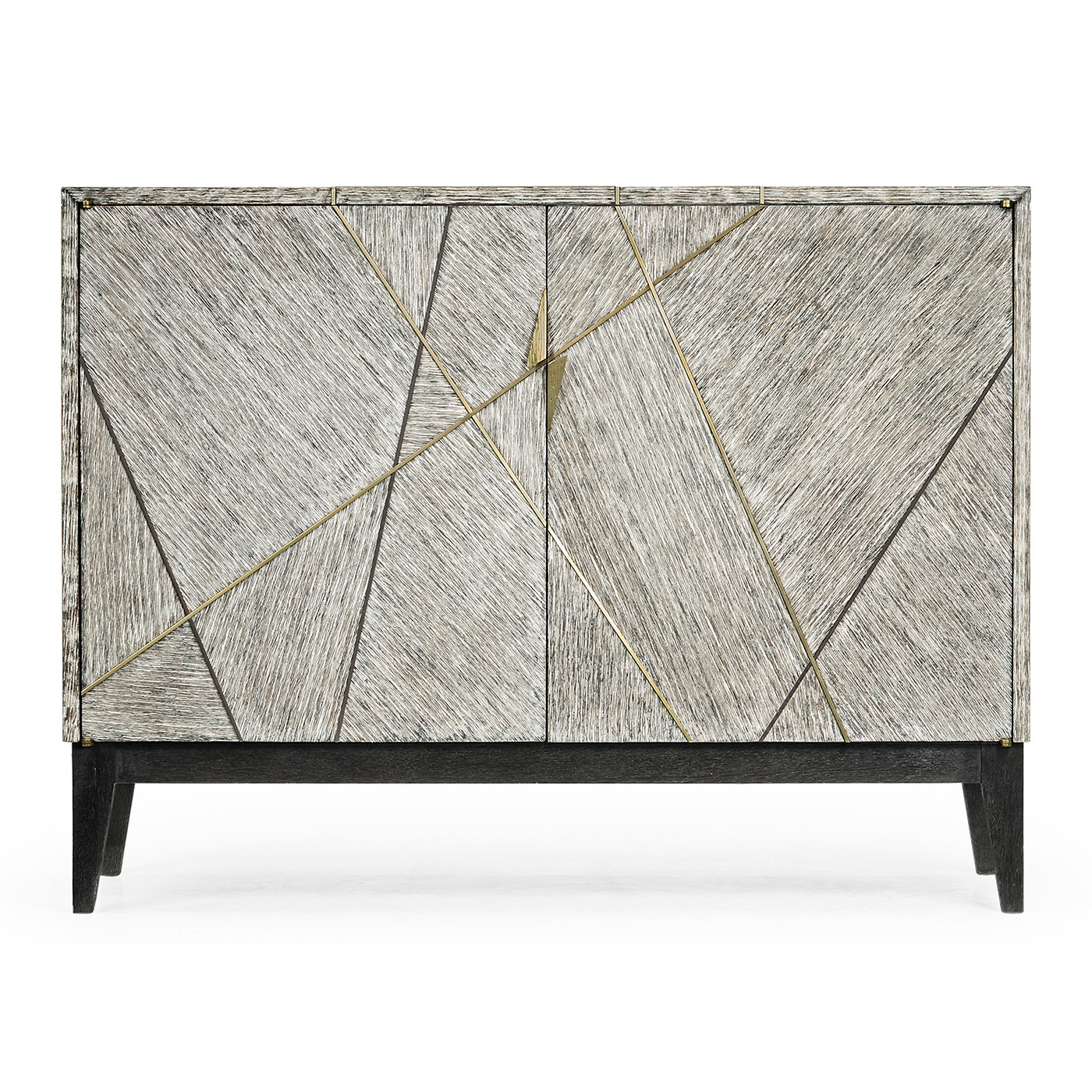 Geometric Accent Cabinet
