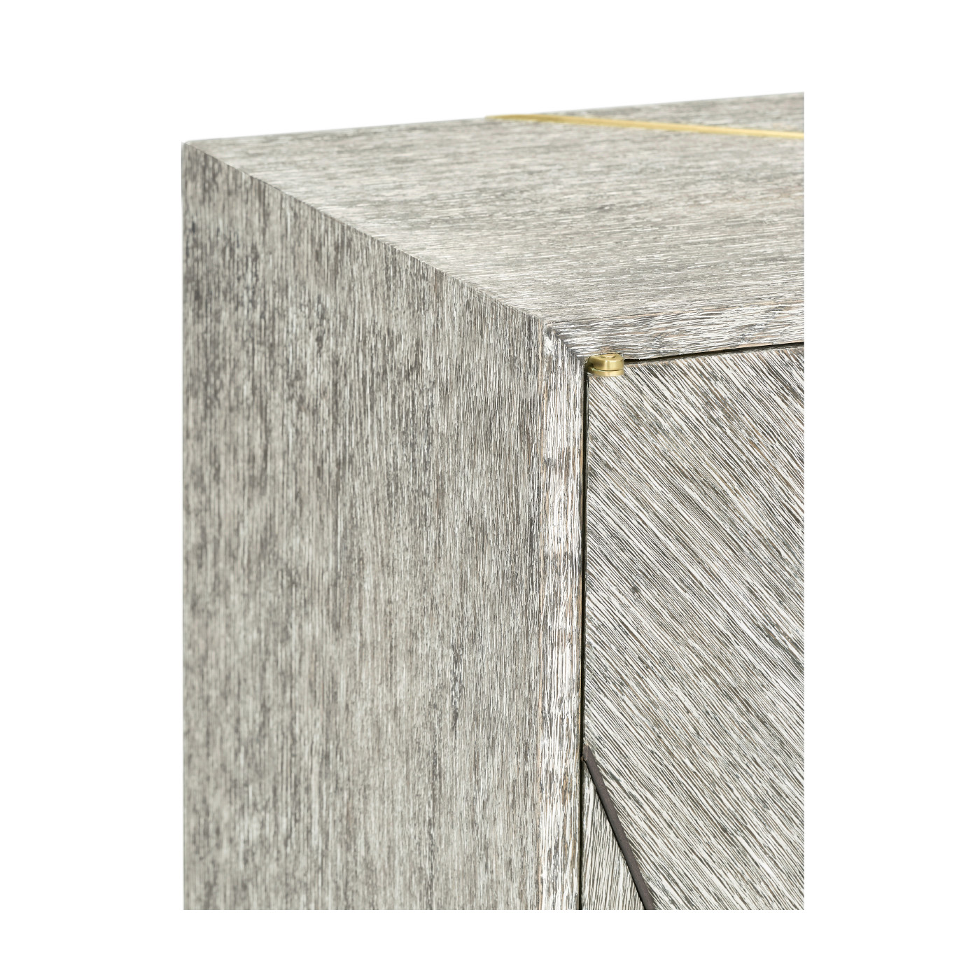 Geometric Accent Cabinet