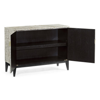 Geometric Accent Cabinet