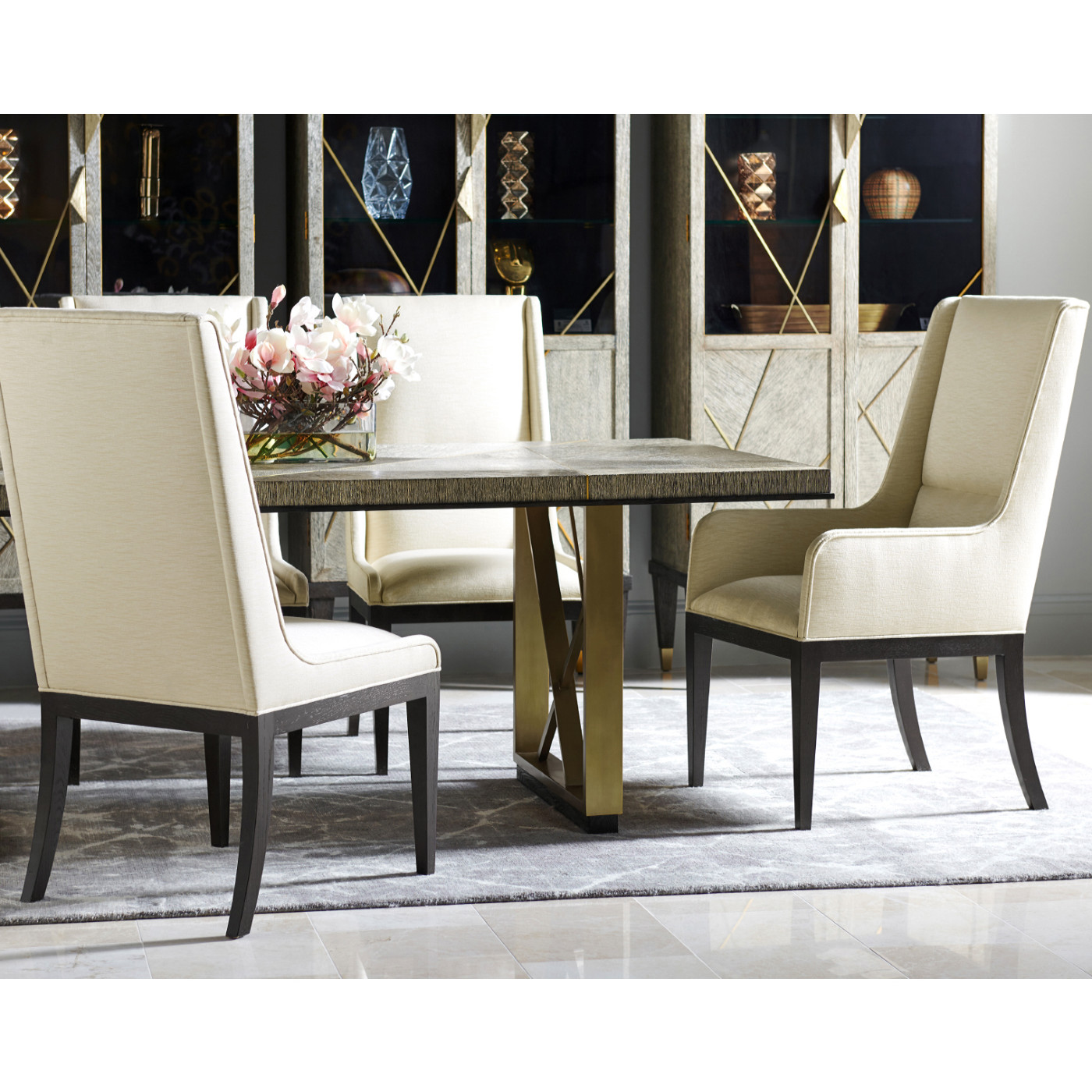 Geometric Dining Table 84