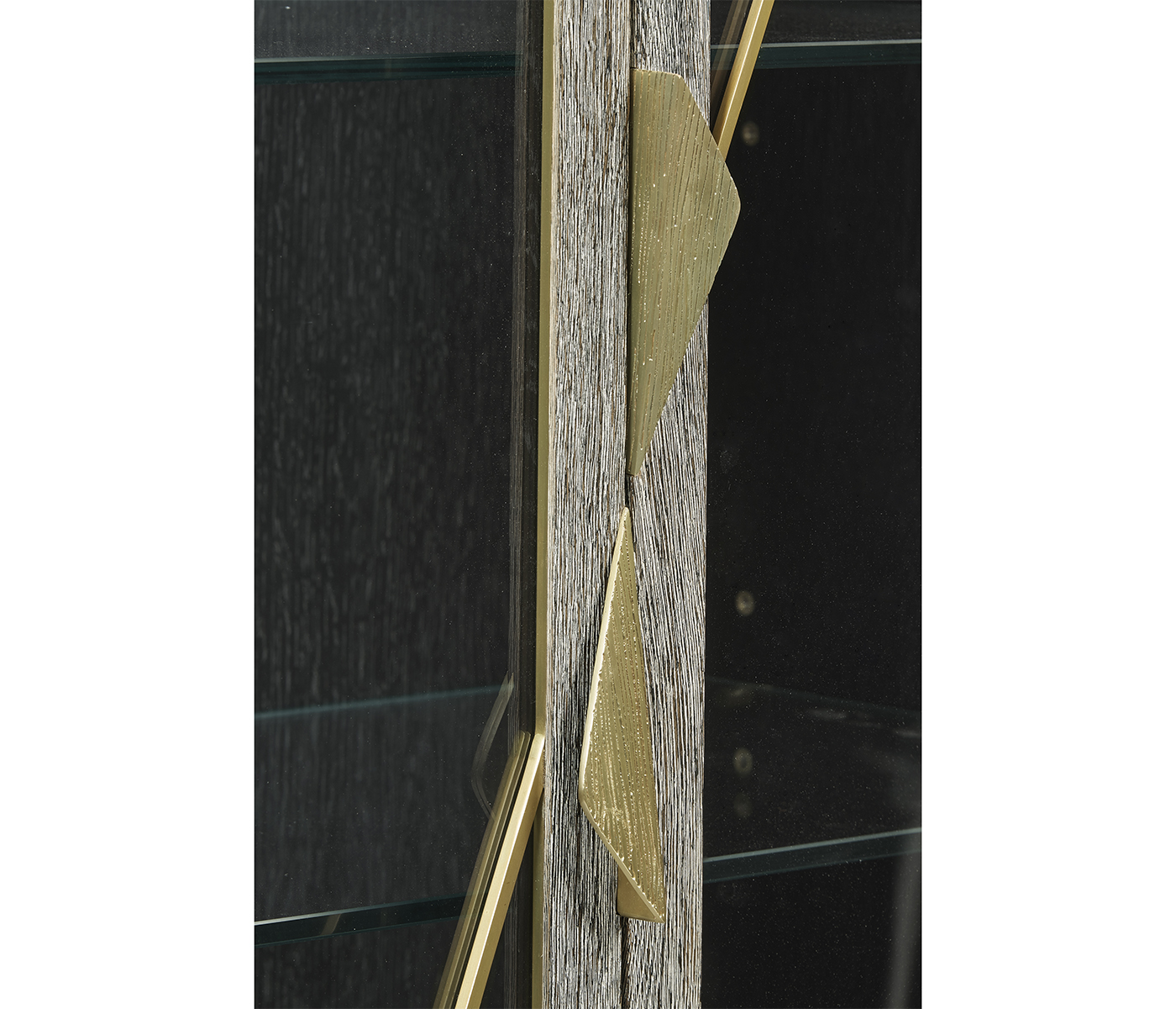 Geometric Display Cabinet