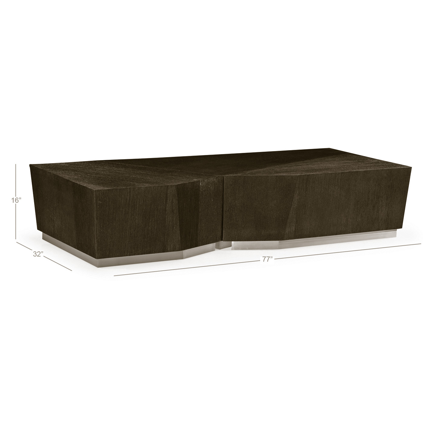 Geometric Bunching Cocktail Tables (Set of Three)