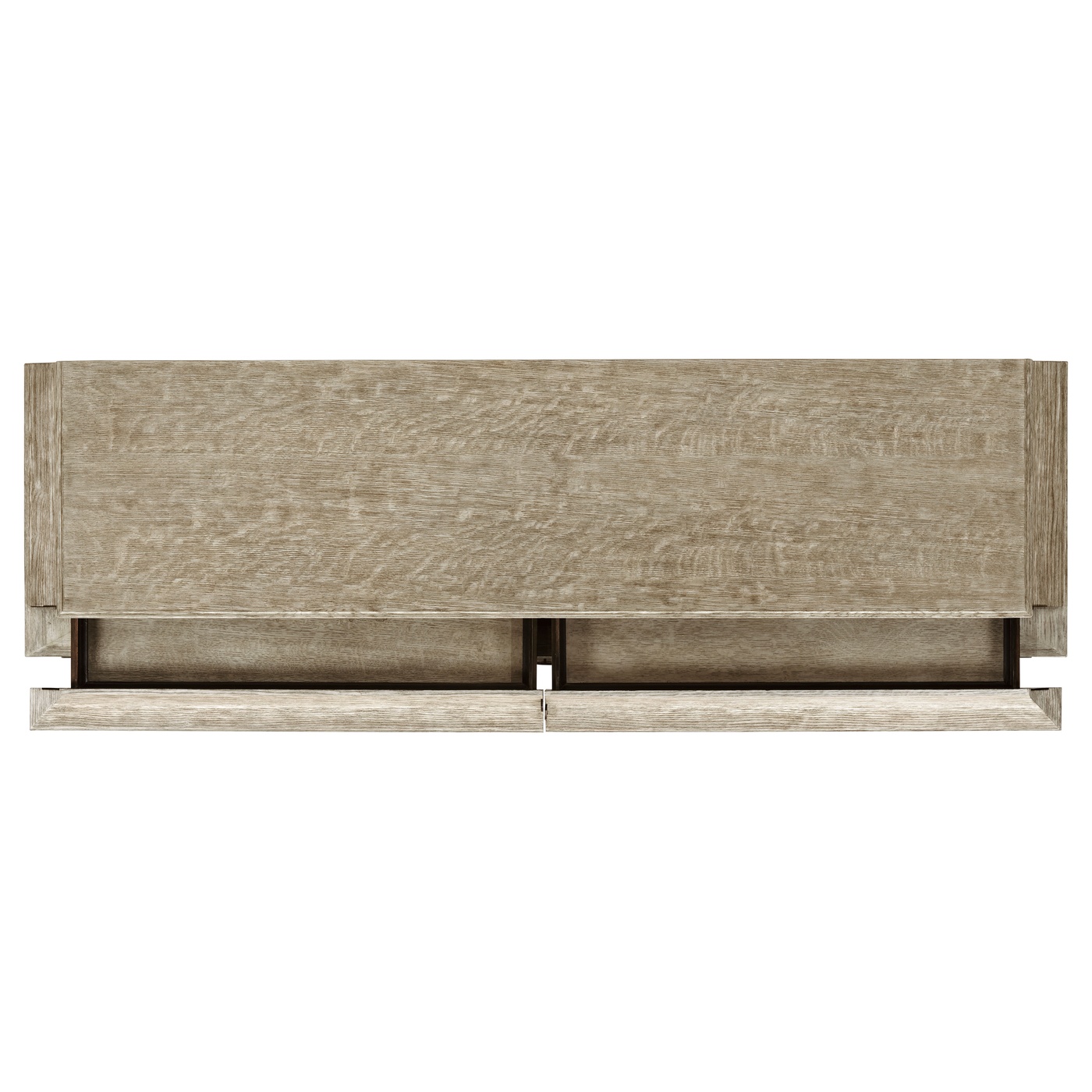 Grey Oak Buffet with Eleven Drawers