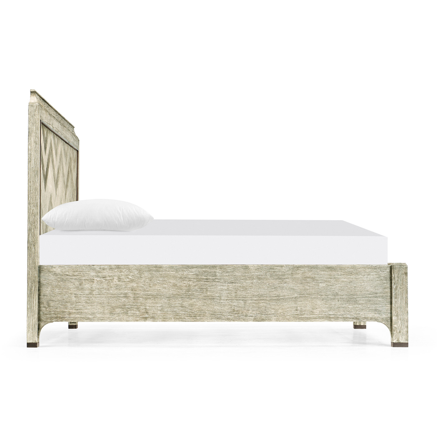 Grey Oak Cali King Bed