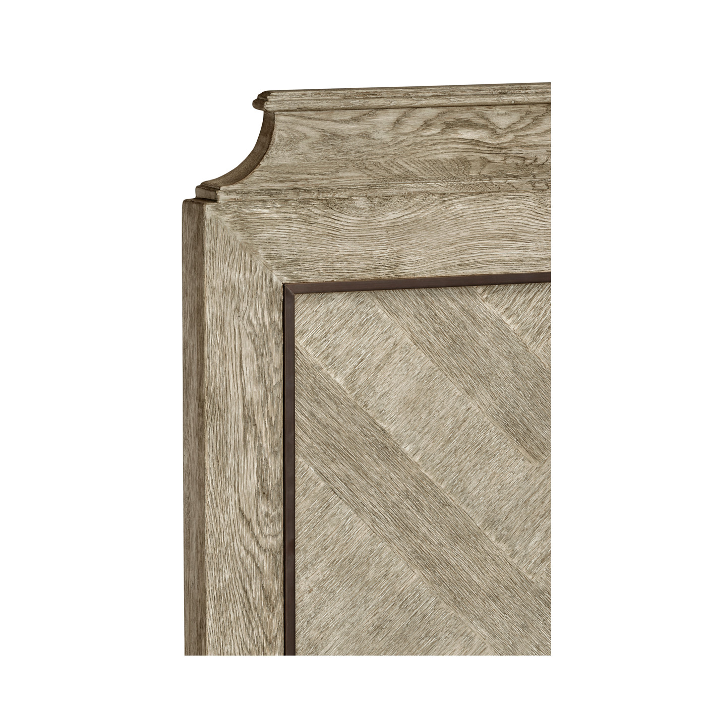 Grey Oak Cali King Bed