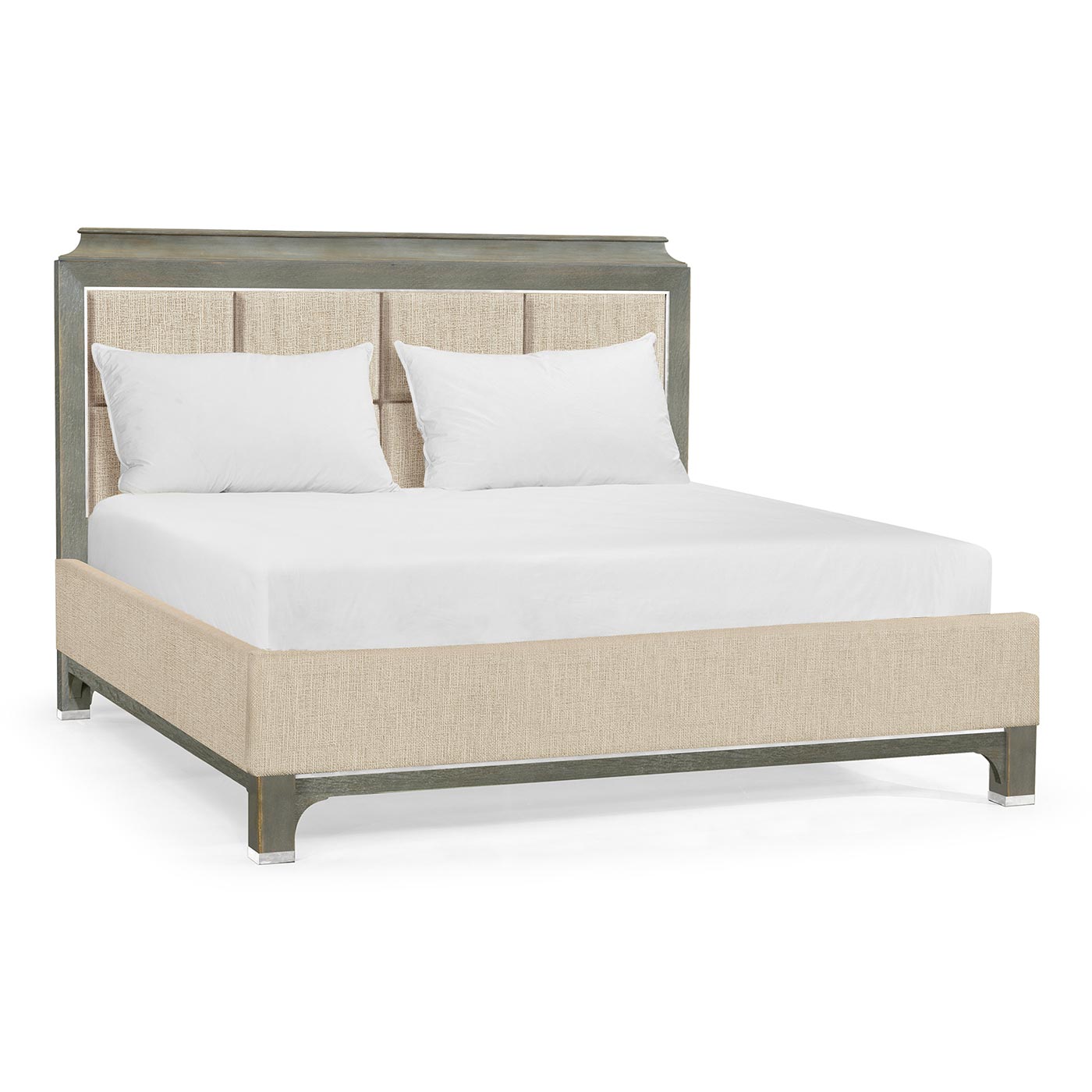 Pewter Oak Cali King Bed