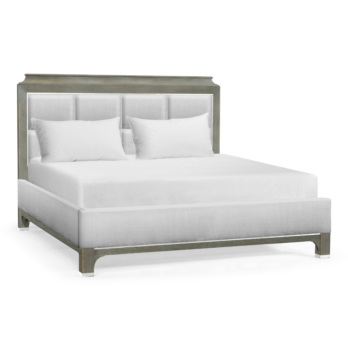 Pewter Oak Cali King Bed