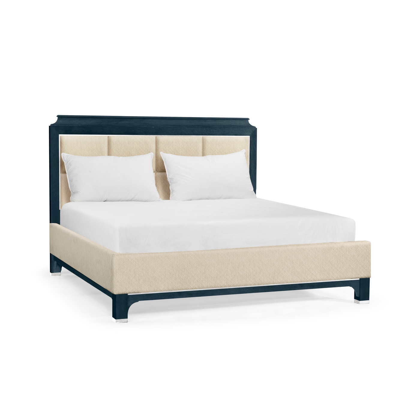 Antique Blue Oak UK King Bed