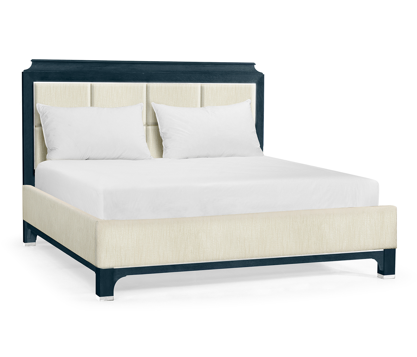 Antique Blue Oak UK King Bed