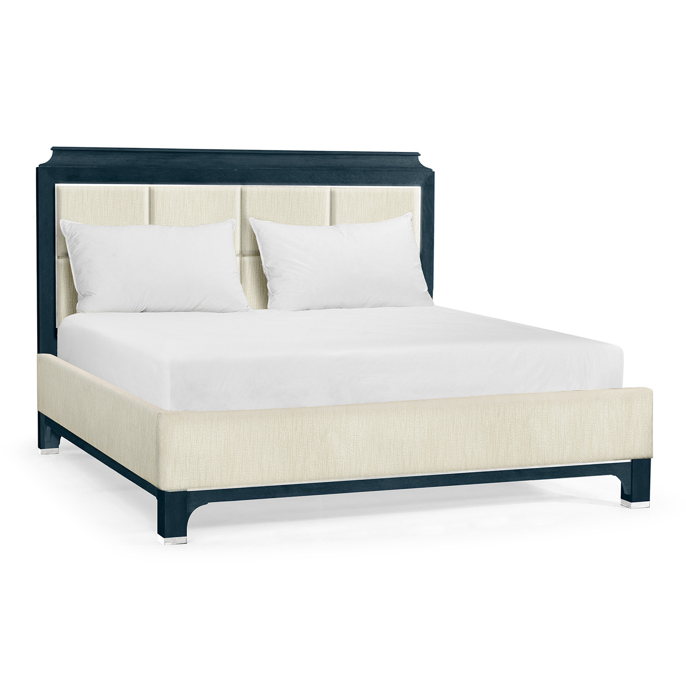 Antique Blue Oak UK King Bed