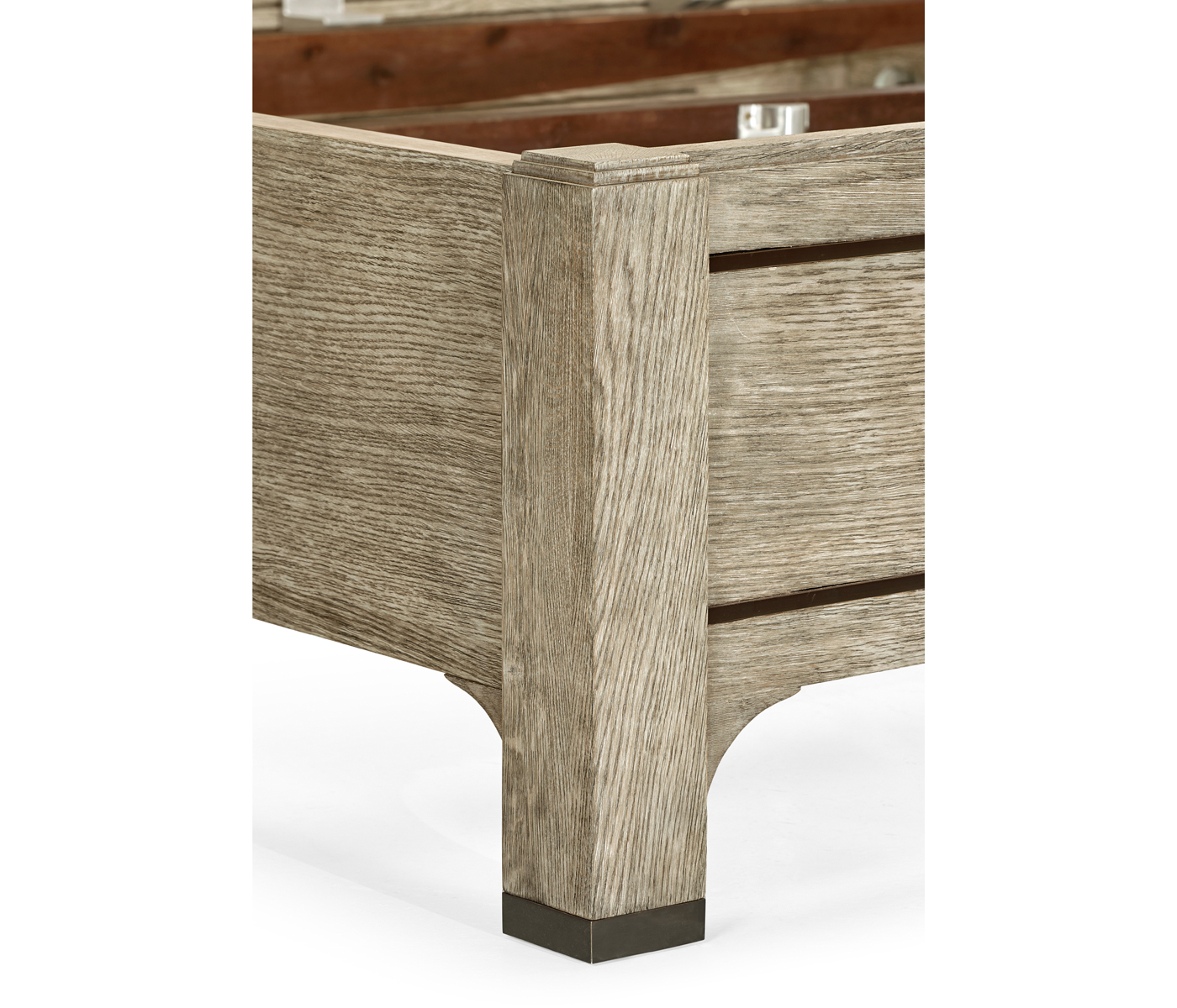 Grey Oak UK King Bed