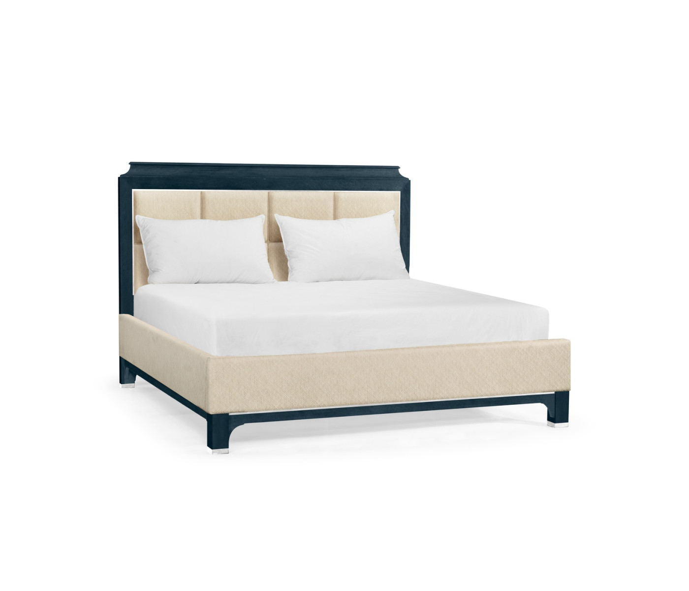 Antique Blue Oak US King Bed