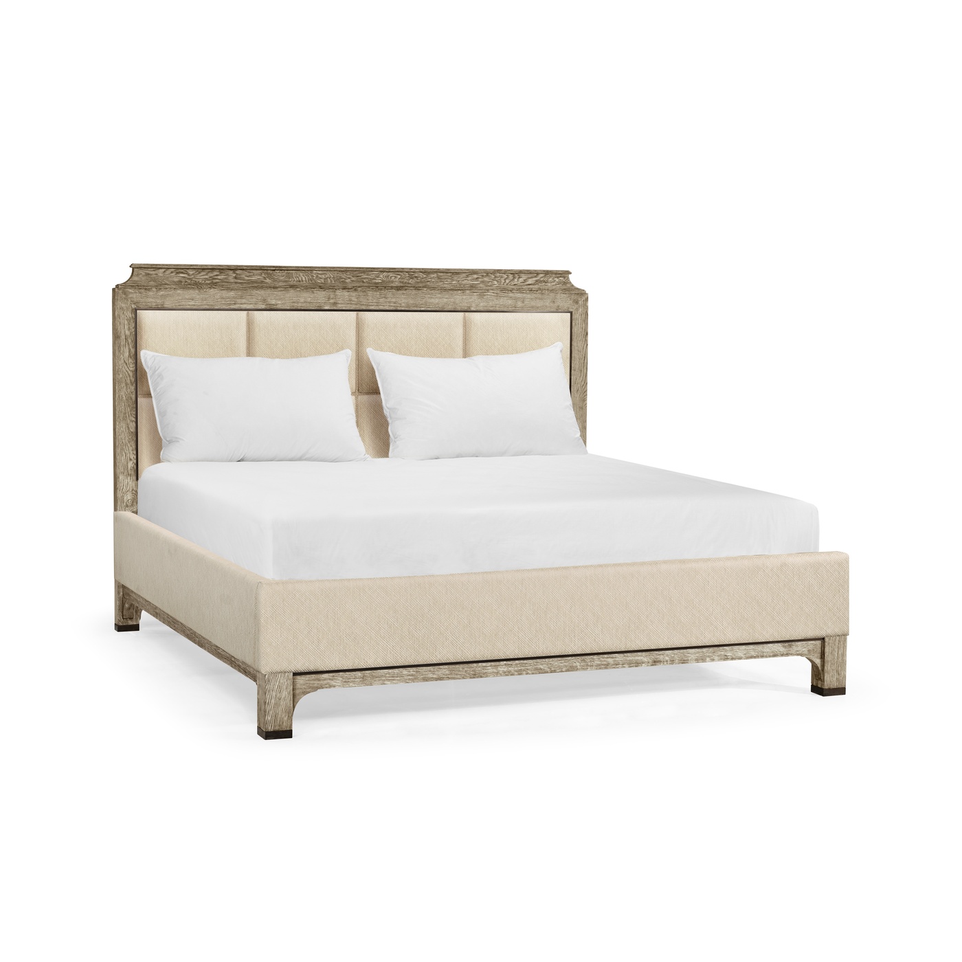 Grey Oak US King Bed