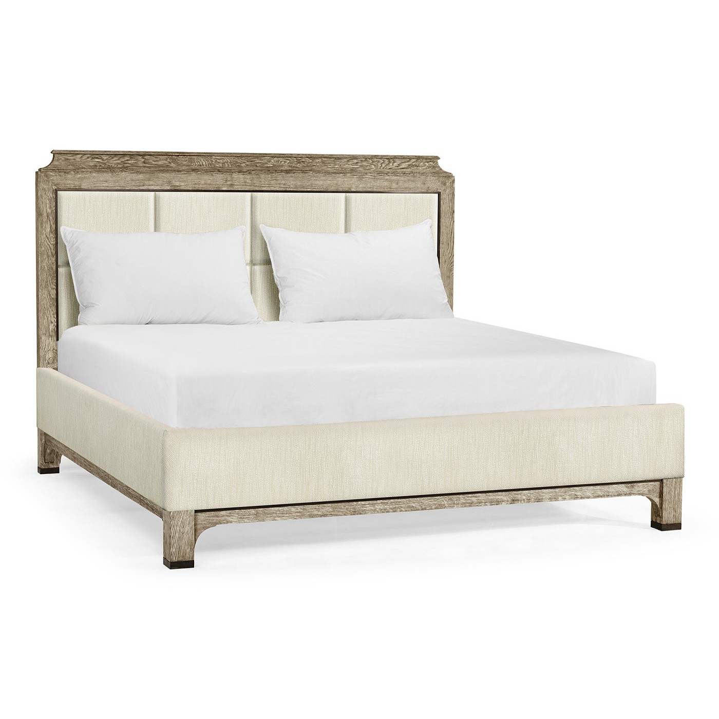 Grey Oak US King Bed