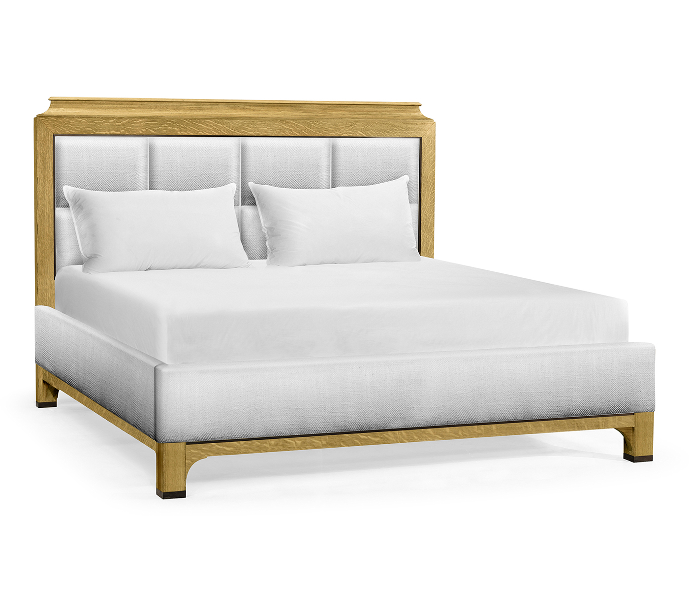 Natural Oak US Queen Bed