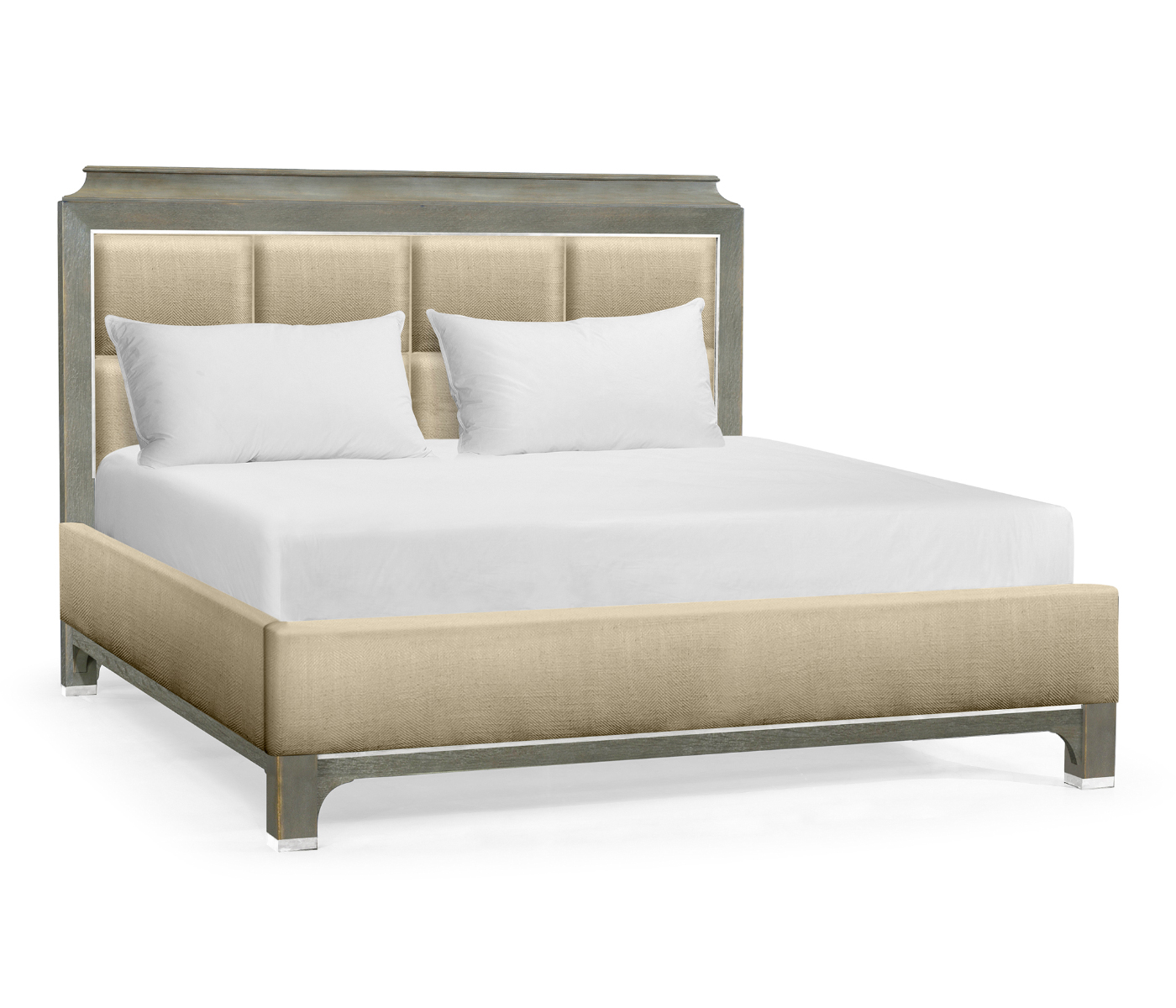 Pewter Oak US Queen Bed