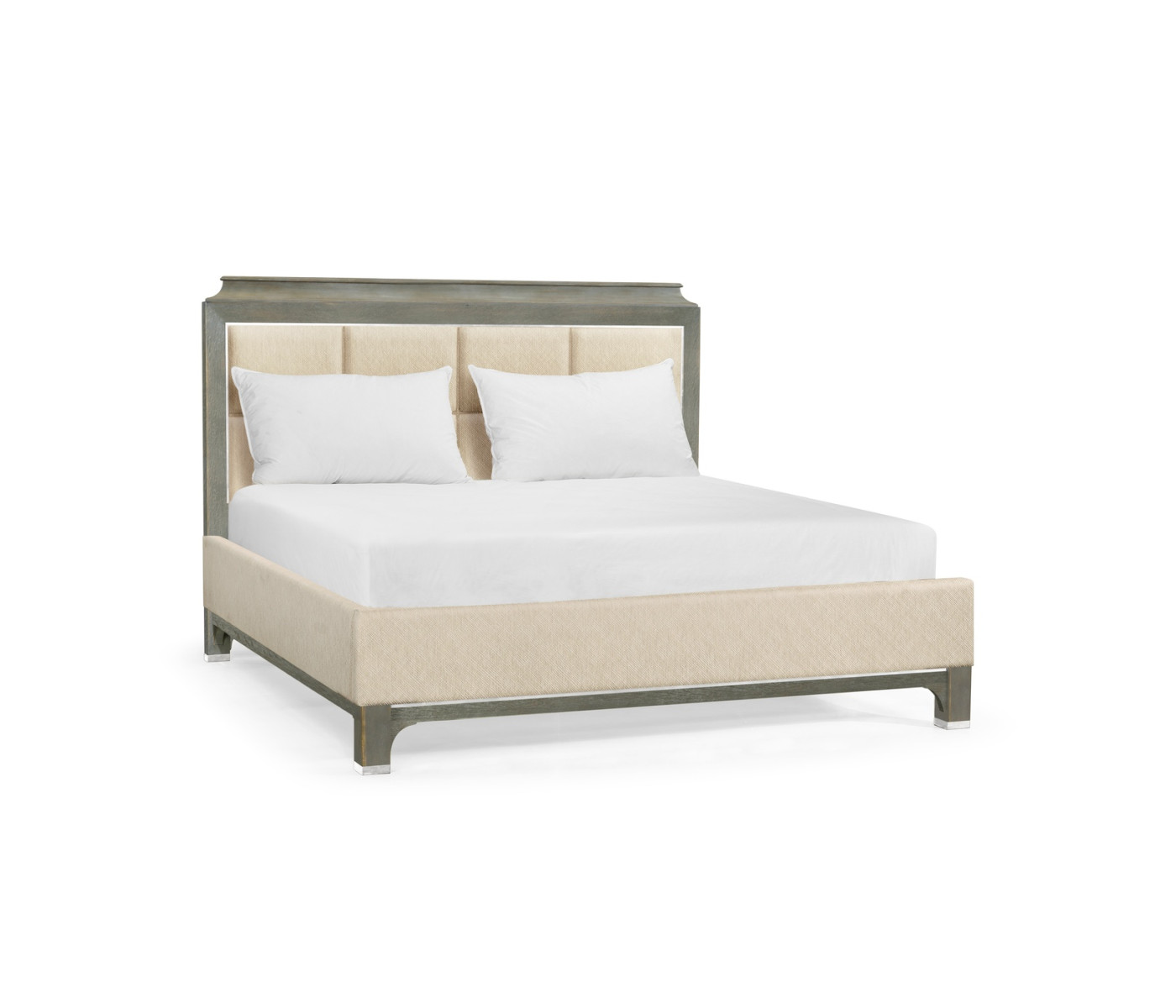 Pewter Oak US Queen Bed