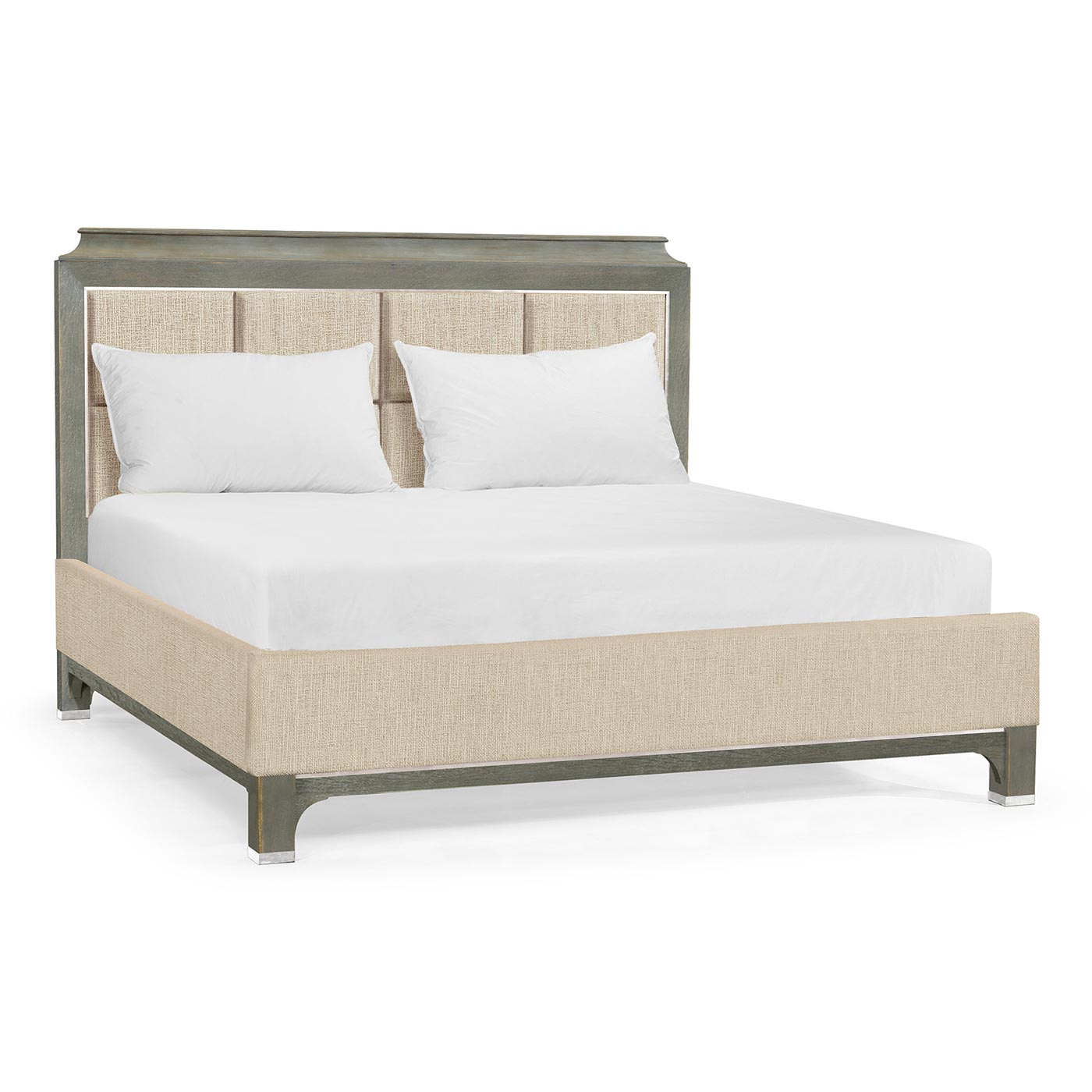 Pewter Oak US Queen Bed