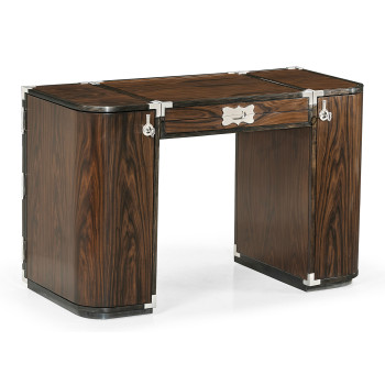 Campaign Style Dark Santos Rosewood Dressing Table