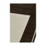 Black Eucalyptus & Silver Espresso Desk with Wood Stretcher