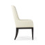 Geometric Channel Back Arm Chair