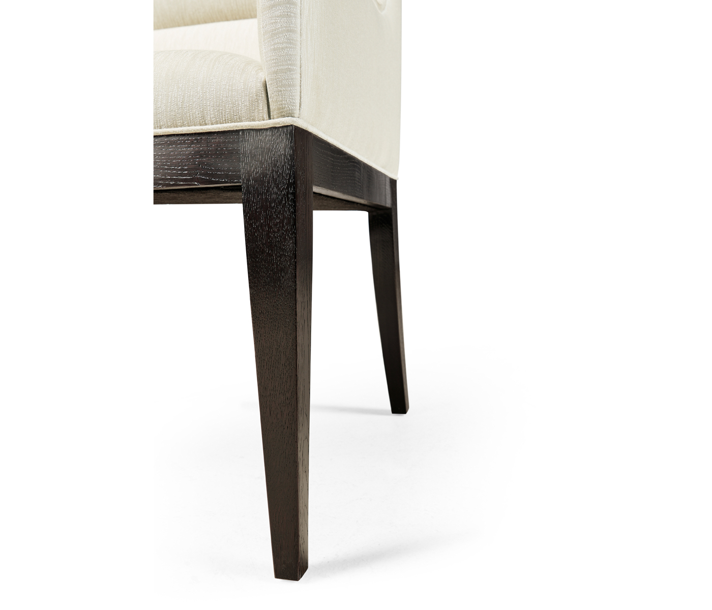 Geometric Channel Back Arm Chair