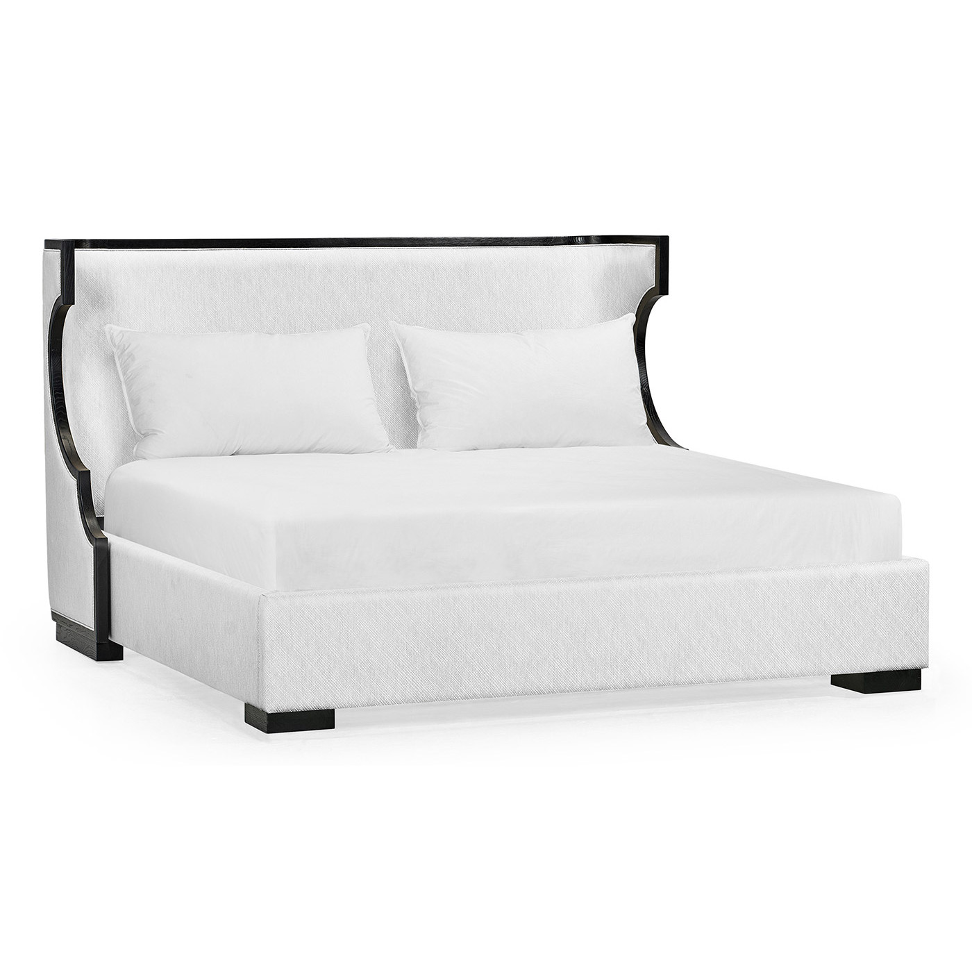 Fusion Rounded Oak UK King Bed