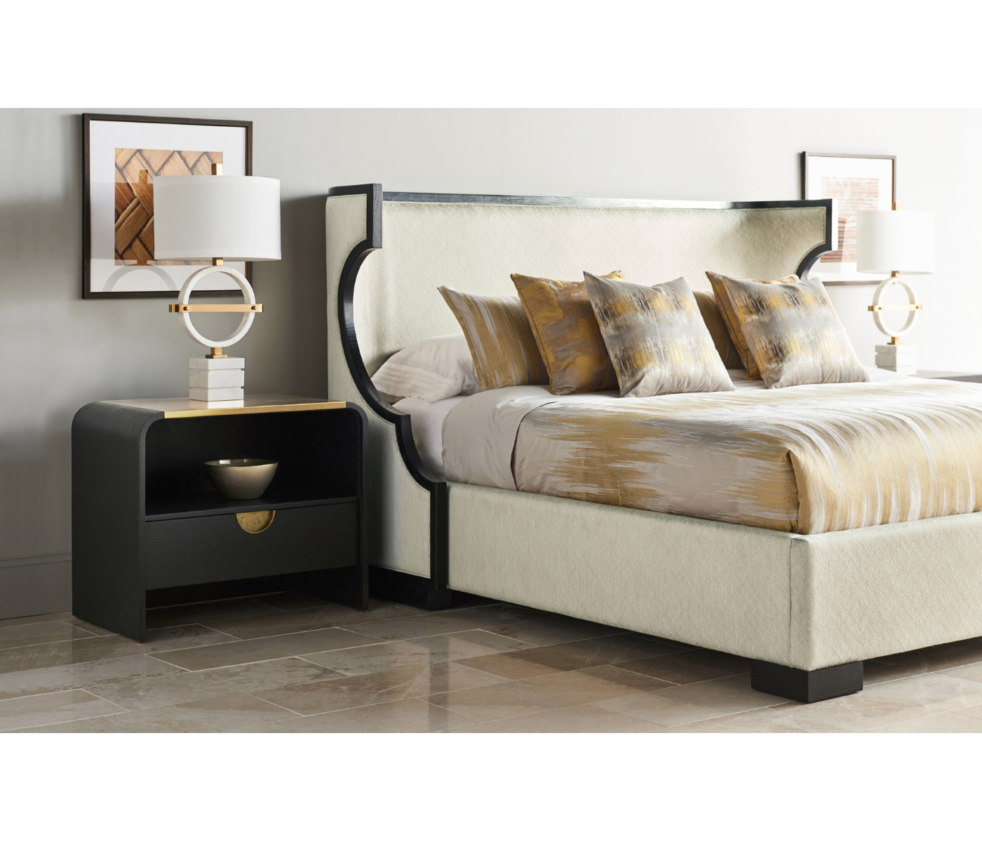Fusion Klismos US King Bed